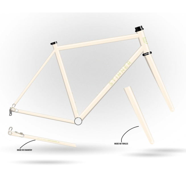 Stinner Carrizo Steel Frameset